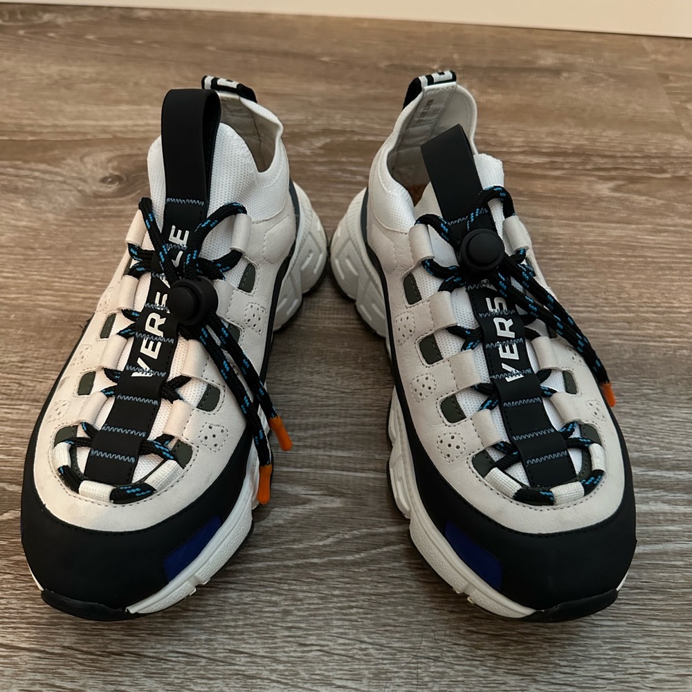 Versace Trigreca Chunky Lace-Up Sneakers